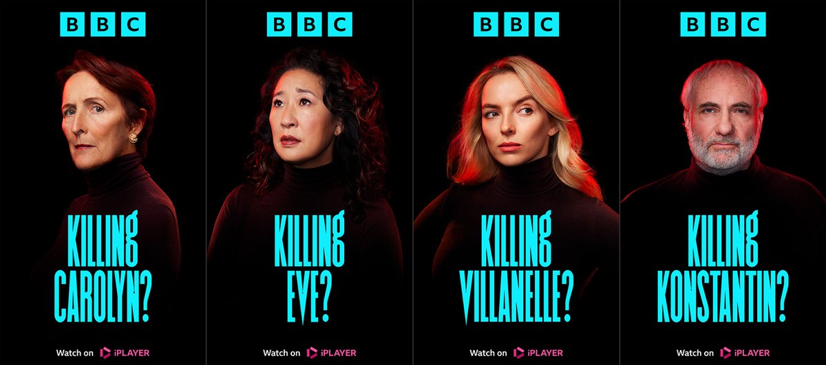 New work for the final series of Killing Eve. Not everyone can make it out alive...🔪👀 @bbccreative #killingeve