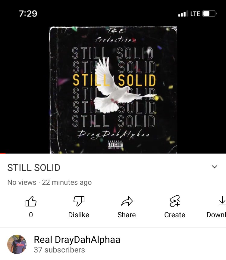 TseDray_'s tweet photo. OUT NOW 🚀💯 Full EP dropping MARCH 18th on all streaming platforms!! Until then enjoy my featured song “STILL SOLID” On YouTube Rn link in my bio 🔥🔥🔥 #STILLSOLID 🕊🥶 https://t.co/3E0HNZLiOH