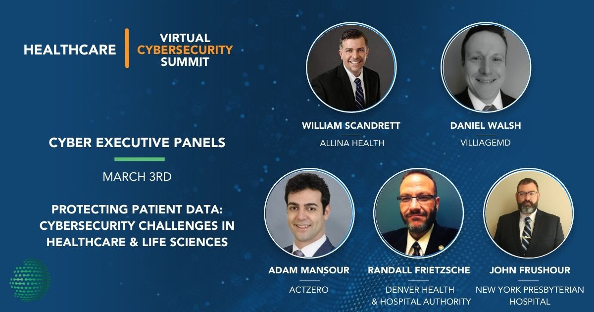 DataConnectors's tweet photo. #Cyber-attacks that target personal data are aiming for #PII that #healthcare, #pharmaceutical, & life sciences have in their servers. Join this #CISO Cyber Exec RoundTable where panelists will share best practices
Healthcare #CyberSecVirtual Summit: https://t.co/UoVXZDJlFy https://t.co/WOrN6VoLMF