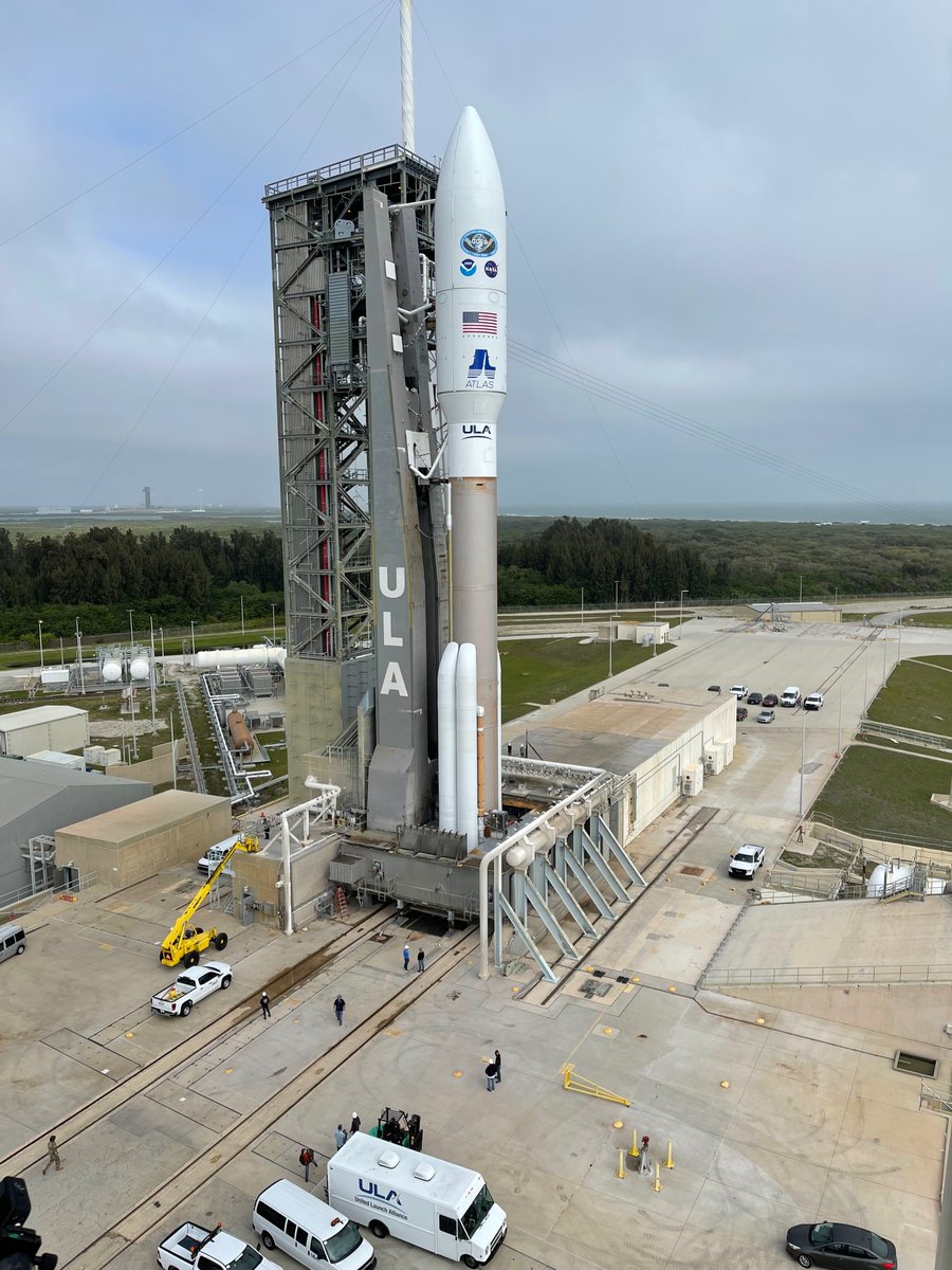 ulalaunch's tweet image. We are counting down to launch of #AtlasV and #GOEST at 4:38pmEST (2138 UTC), and all systems are "go" here at the Atlas Spaceflight Operations Center and at Space Launch Complex-41. Live blog: bit.ly/av_goest

#ReadyToGOES