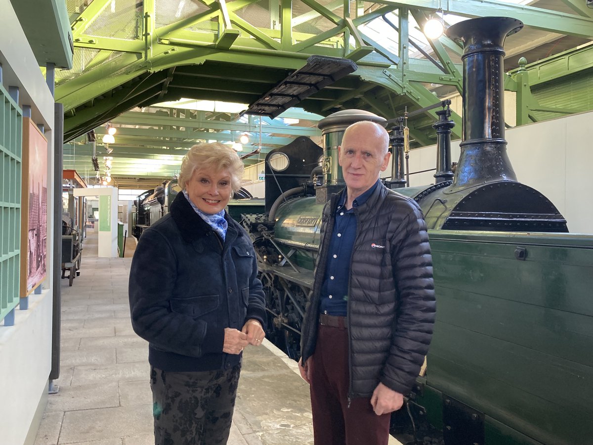 Hopetown Darlington (@hopetowndarl) on Twitter photo Today we welcomed Terry Deary and Angela Ripon to the museum. Terry was talking to Angela about his new book Horrible Histories 'Right on Track' all about terrible train travel! 🚂<a href="/HH_World/">Horrible Histories</a> #railways #railwayhistory #horriblehistories #rightontrack Today we welcomed Terry Deary and Angela Ripon to the museum. Terry was talking to Angela about his new book Horrible Histories 'Right on Track' all about terrible train travel! 🚂<a href="/HH_World/">Horrible Histories</a> #railways #railwayhistory #horriblehistories #rightontrack