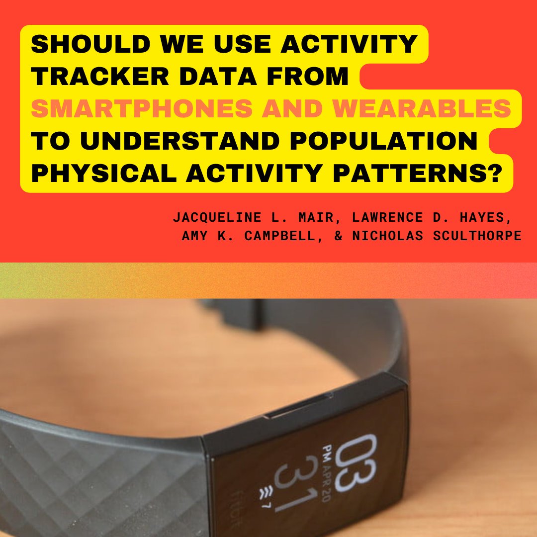 Journal for the Measurement of Physical Behaviour (@jmpbjournal) on Twitter photo Given the rising popularity of wearable activity trackers, the volume of data collected, & the possibilities in analyzing data retrospectively, is it time for researchers to use data from #wearables? <a href="/jacquelinelmair/">Jacqueline Mair</a> et al. provide strong consideration:
➡️doi.org/10.1123/jmpb.2… Given the rising popularity of wearable activity trackers, the volume of data collected, & the possibilities in analyzing data retrospectively, is it time for researchers to use data from #wearables? <a href="/jacquelinelmair/">Jacqueline Mair</a> et al. provide strong consideration:
➡️doi.org/10.1123/jmpb.2…