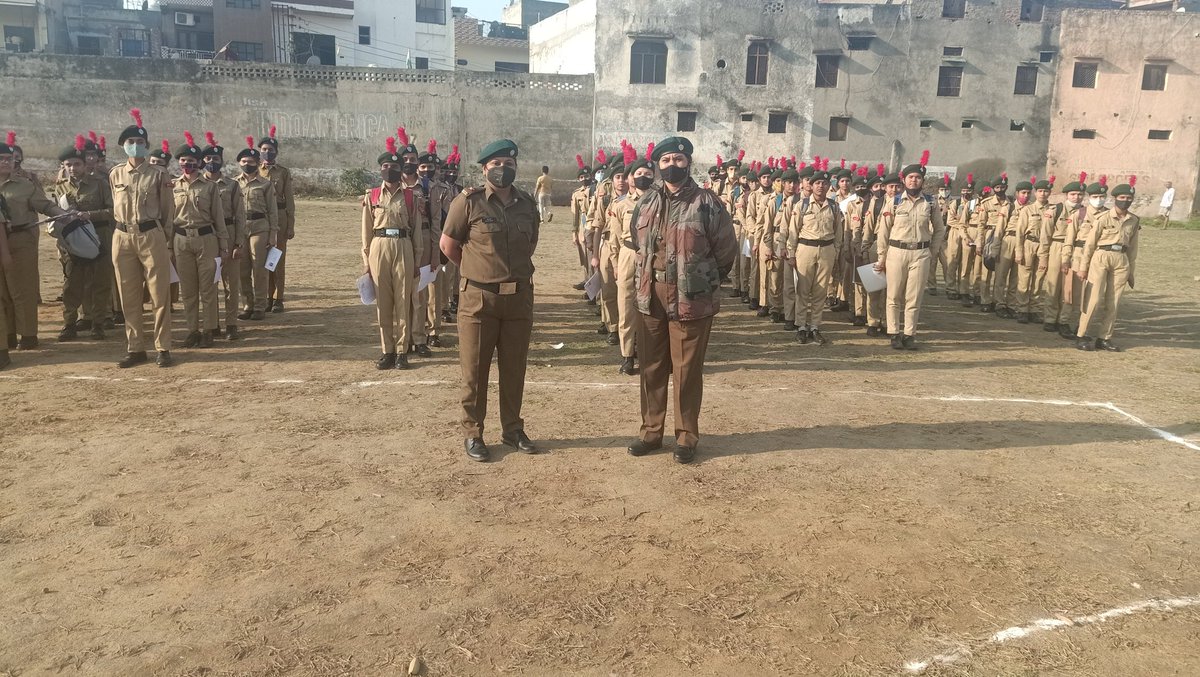 neelu197's tweet photo. #NCC On 27/02/2022 'B' certificate examination conducted by 31 Up girls Battalion NCC in MMH college Gaziabad. 400 cadets appeared in the examination.@NccNoida @HQ_DG_NCC @NCCDteUP https://t.co/BXB9y5fJJZ