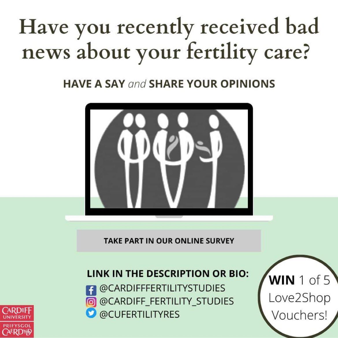 ‼️ Have VOICE and share your VIEWS about receiving bad news within your fertility care ‼️ 

Your input will help improve fertility care for patients. 

Link: tinyurl.com/3wrtsdvf 

Thanks for your consideration!

 #fertility #ivf #fertilitycare