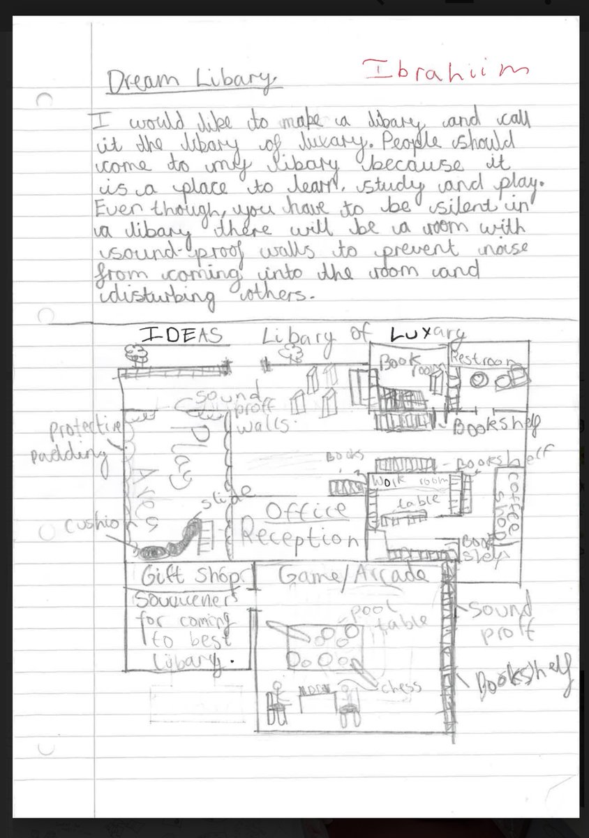 hackneylibs's tweet image. #OurLibraries Ibrahiim&apos;s luxurious library has a games room with sound-proofed walls #HackneyLibraries 🏓🎧
