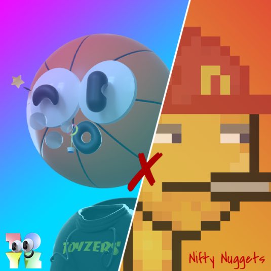 Nifty Nuggets (@nuggetsnifty) on Twitter photo 🎉 Nifty Nuggets 🤝 Toyz 🎉
We are giving away 10 WL spots for @ToyzNFT
Your favorite childhood Toyz are coming to life…and the Nuggets can’t wait!
To Enter:
✅ Follow <a href="/NuggetsNifty/">Nifty Nuggets</a> & @ToyzNFT
✅ Like & Retweet
✅ Tag 3 friends
⌛ 48Hrs⌛ 🎉 Nifty Nuggets 🤝 Toyz 🎉
We are giving away 10 WL spots for @ToyzNFT
Your favorite childhood Toyz are coming to life…and the Nuggets can’t wait!
To Enter:
✅ Follow <a href="/NuggetsNifty/">Nifty Nuggets</a> & @ToyzNFT
✅ Like & Retweet
✅ Tag 3 friends
⌛ 48Hrs⌛