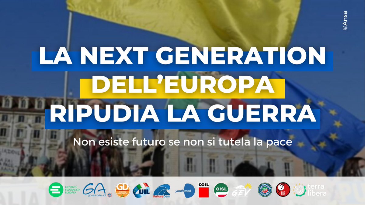 Gli Stati europei devono adoperarsi per avere un'#unione politica, una #difesa comune e un’autonomia strategica a livello europeo sul piano #energetico e industriale.

Link al comunicato congiunto giovanifederalisti.eu/2022/03/01/la-…

#UkraineRussiaConflict #UkraineRussiaWar #UnioneEuropea
