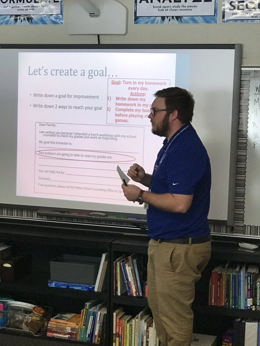 School Counselors at <a href="/vmsroyals/">Valley Middle School</a> conducted “Academic Workshops” with some 8th graders to help emphasize the importance of improving academics as they transition to high school. <a href="/GFSchools/">Grand Forks Public Schools</a>