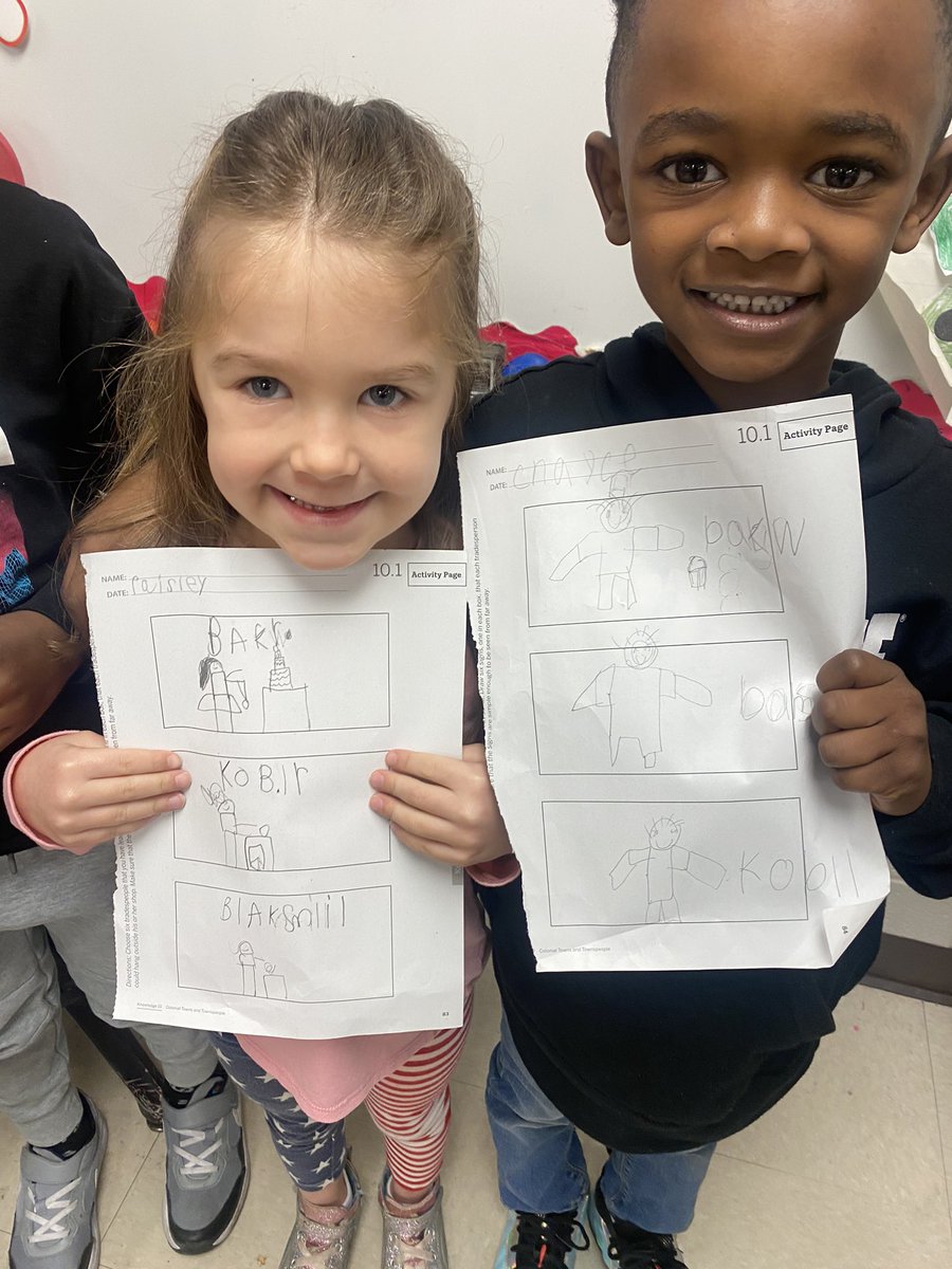 MandyBCollins's tweet photo. We are illustrating and labeling pictures of jobs people had in colonial times! @BCESMustangCity @FCPSchoolsTN @Supt_Hamlett #collinskindergarten @Amplify @monica_vincent #ckla #colonialtimes https://t.co/6AqBWkDqQh