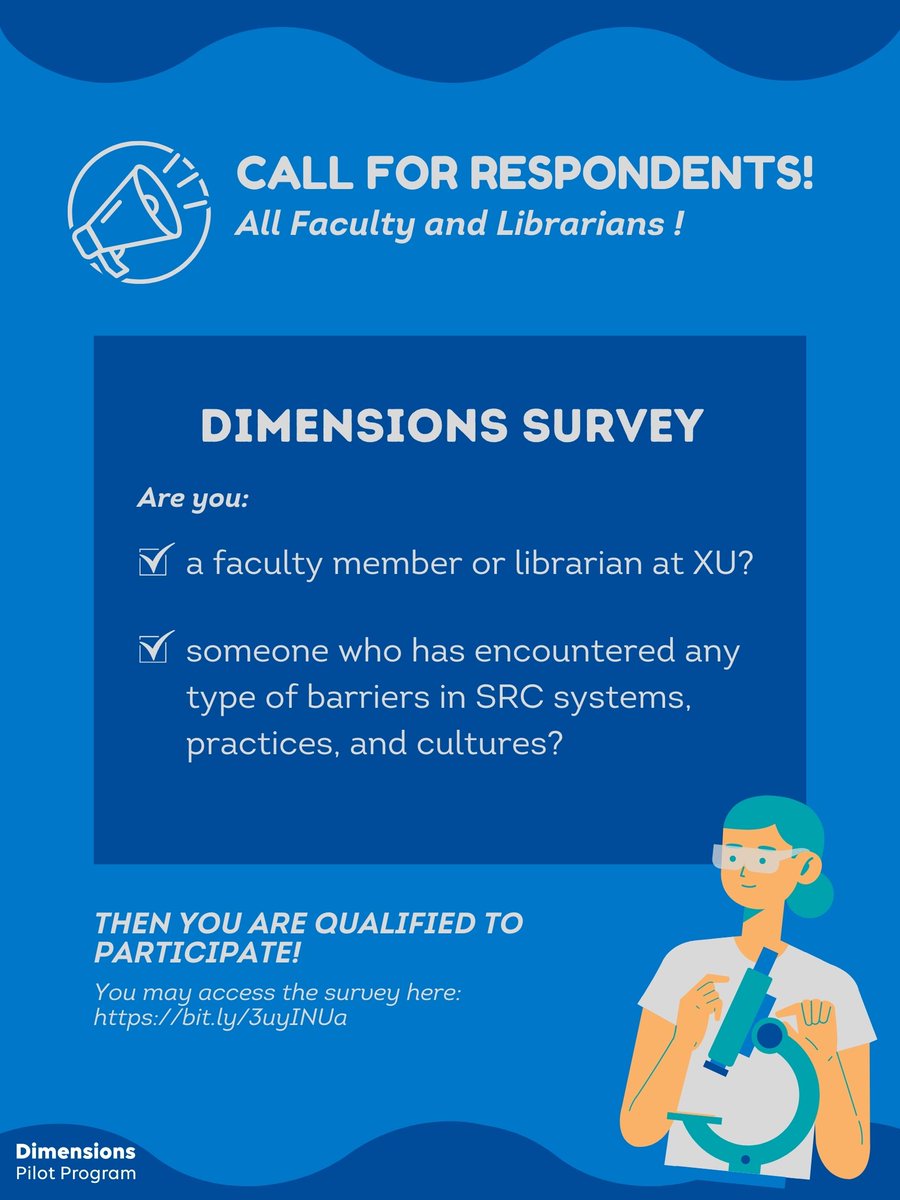 Calling all faculty and librarians <a href="/RyersonU/">Ryerson University</a>! Got 15 minutes? Complete the Dimensions Faculty/Librarian Survey so we can gain info about your experiences participating in SRC activities: bit.ly/3uyINUa