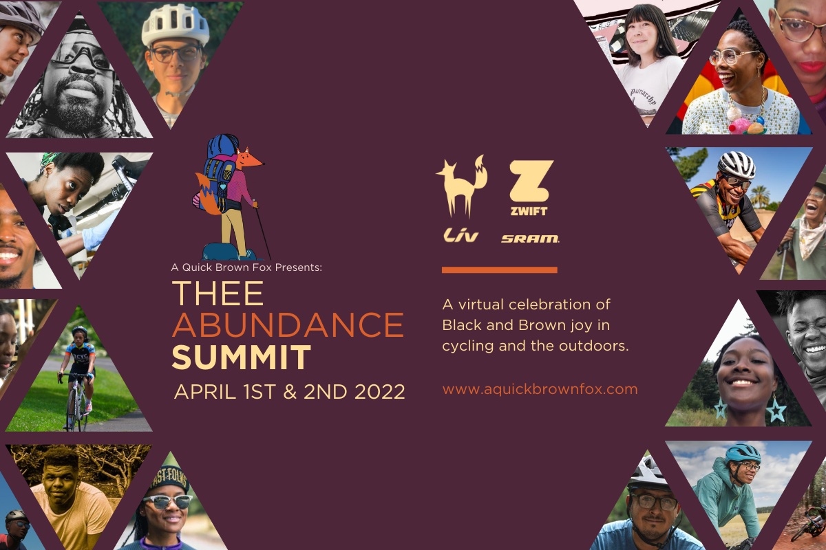 endurancewire's tweet image. Professional Cyclist Ayesha McGowan Presents Second Annual Thee Abundance Summit A Virtual Celebration for Black and Brown Folks in the Outdoors #AQuickBrownFox #RepresentationMatters @ayesuppose
endurancesportswire.com/professional-c…