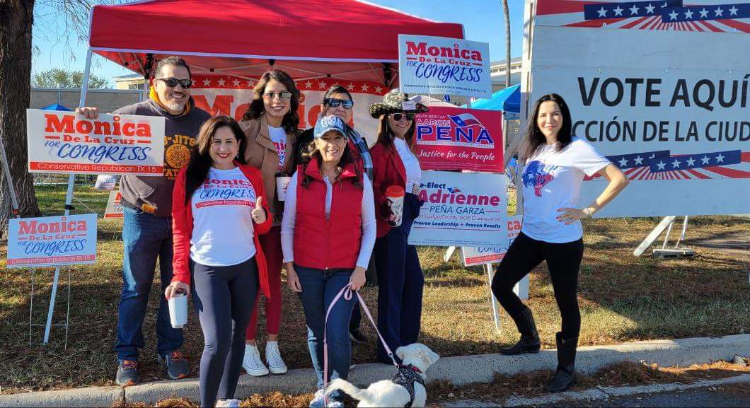 #TeamMonica is READY to WIN today! 🤩 Kicked off our #CD15 tour in Hidalgo, County📍 Off to the next stop on the trail 🗳🇺🇸✅ Get To The Polls! #Monica2022 #tx15 #whereismonica