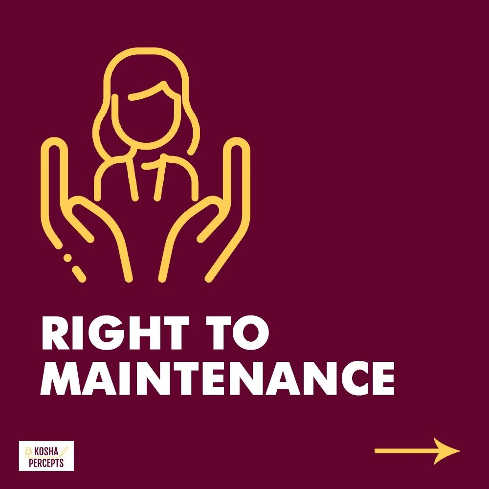 KPercepts's tweet photo. #womensdayseries
#KnowYourRights

Right to Maintenance! 

Incase of divorce, every Indian woman👱‍♀️ has her right to get maintenance from her husband  until she remarries.⚡
Read the above👆 post completely to know more about this law and use it to the fullest. 

#womensdayweek2022 https://t.co/hv6YsQ6tS2