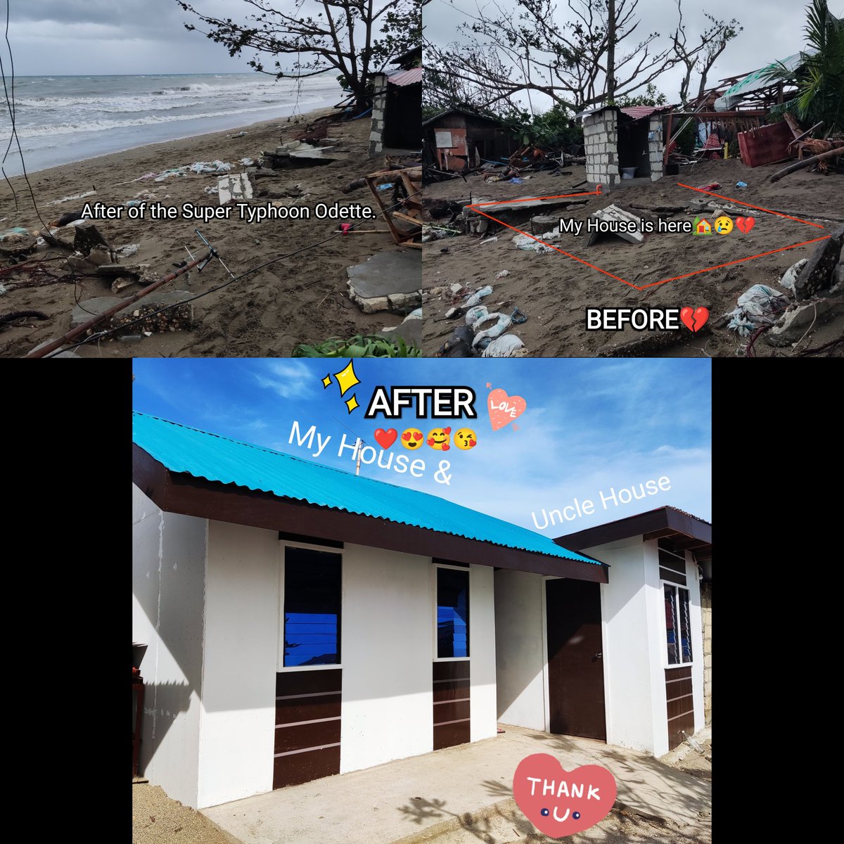 ARTOFJBEST's tweet photo. Thank you very much @Axie44 ❤️, I'm very blessed to have you who didn't hesitate to help me build our shelter after the super typhoon destroyed my house last year. You are so generous and I am forever be grateful to you. Thank you very much.❤️😘
#AxieInfinity ❤️ https://t.co/eN4m4aCPcx