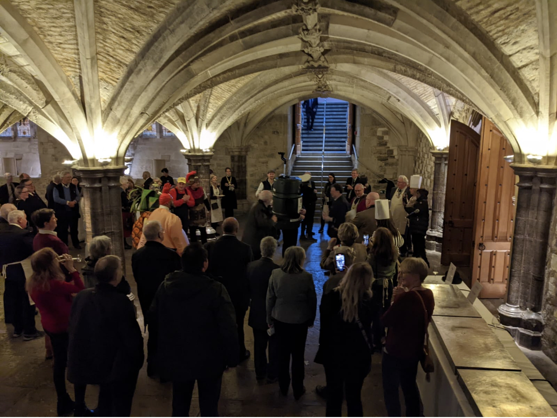 He's only gone and flippin' won it! RG Director Andy represented the #WaterConservators in the Lord Mayors Charity Pancake Race at Guildhall organised by #WorshipfulCompanyofPoulters 
#technicalsolutions #builttolast #riseabovethenoise #96years #savewater #pancakeday #heritage