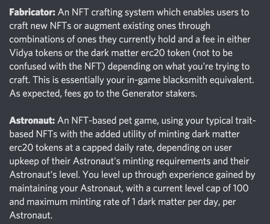 c8ake's tweet photo. The 1st iteration of Aimbots is due within the next 4/5 weeks &amp; naturally the 'wens' are beginning

No doubt fun games are the most important part of the equation...but whats the point of experimenting with web3 gaming if the only goal is to slap some NFTs on a video game?
$VIDYA https://t.co/3AaClhbb8J
