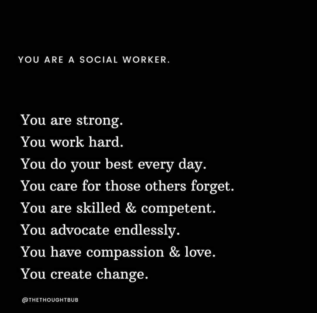 #socialwork #socialworkmonth