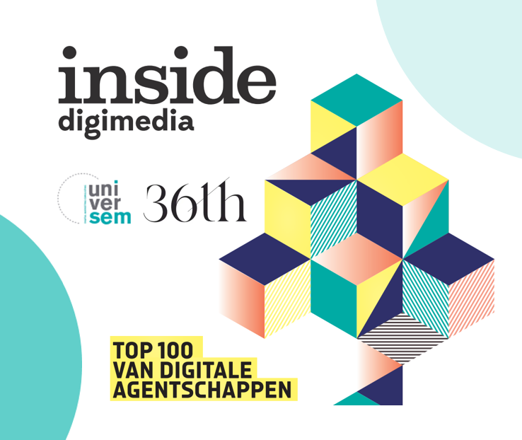Today the #Digimedia Top 100 of digital agencies appeared.
We are very honored to be again in this top in #belgium.
One big #thankyou to all our partners for their #trust and to challenge us every day to go further and to make us grow together! 👊#trustedpartner #digitalmarketing