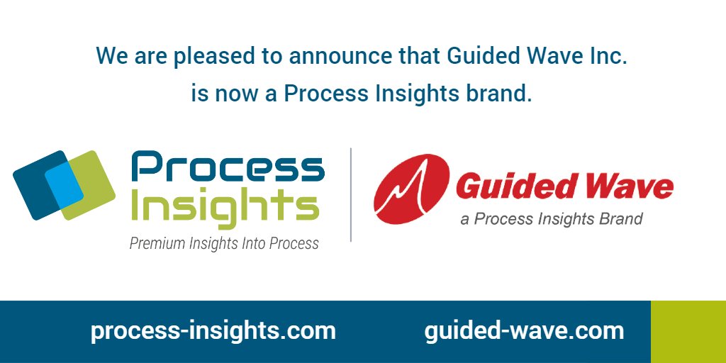 ProcessInsights's tweet image. We are proud to announce that Guided Wave Inc. is now part of Process Insights.  ow.ly/q84950I6gqk
#processinsights #guidedwave