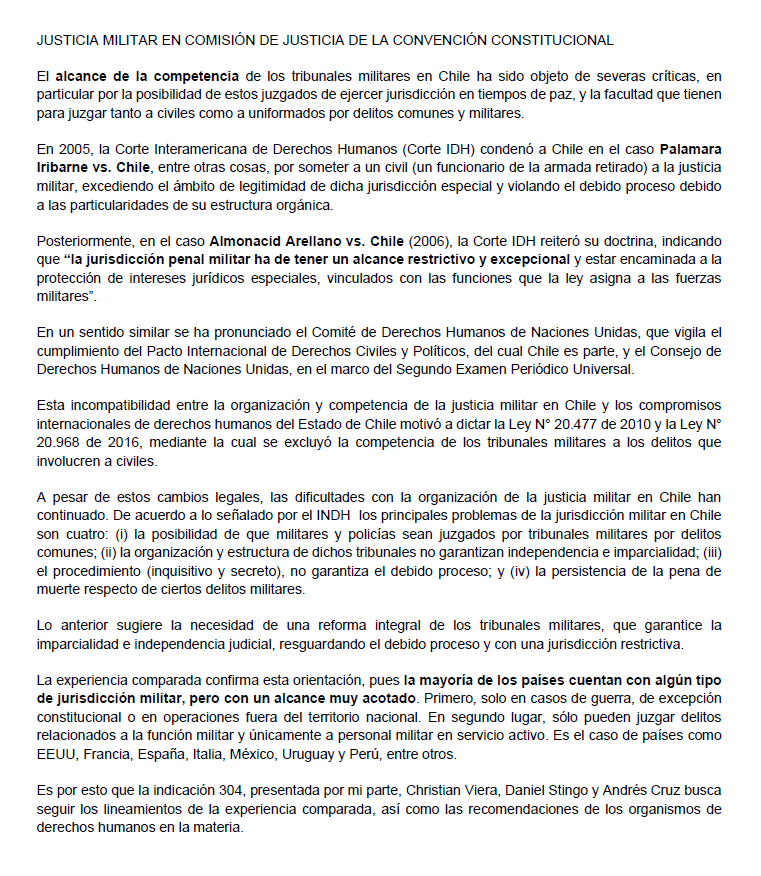 tomaslaibe's tweet photo. Acá dejo una explicación de nuestra posición, que va en línea con la experiencia comparada y con las recomendaciones de organismos de derechos humanos. Pueblo Constituyente y el Frente Amplio comparten nuestra opinión. https://t.co/mQtVPCUYha