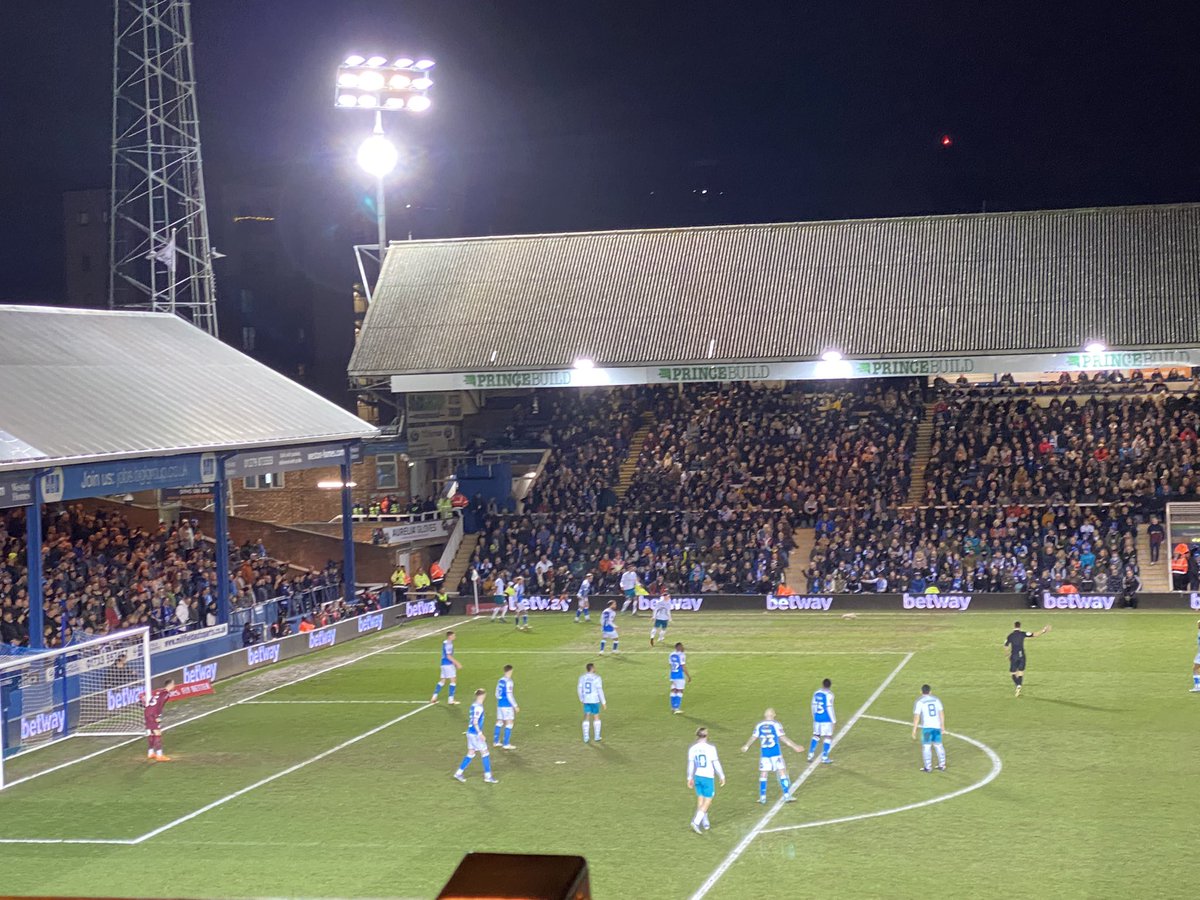 Loved every second of that. So proud of the lads <a href="/theposh/">Peterborough United</a> #pufc