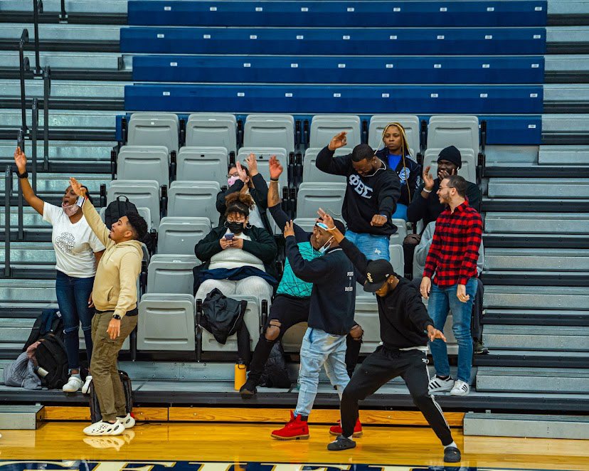 UISWBB's tweet photo. FANS!! You showed up last night and brought the energy!! We can’t thank you enough for supporting our program and helping us earn our first ever post season victory!!🤩🏀 https://t.co/GZlilPt5X1