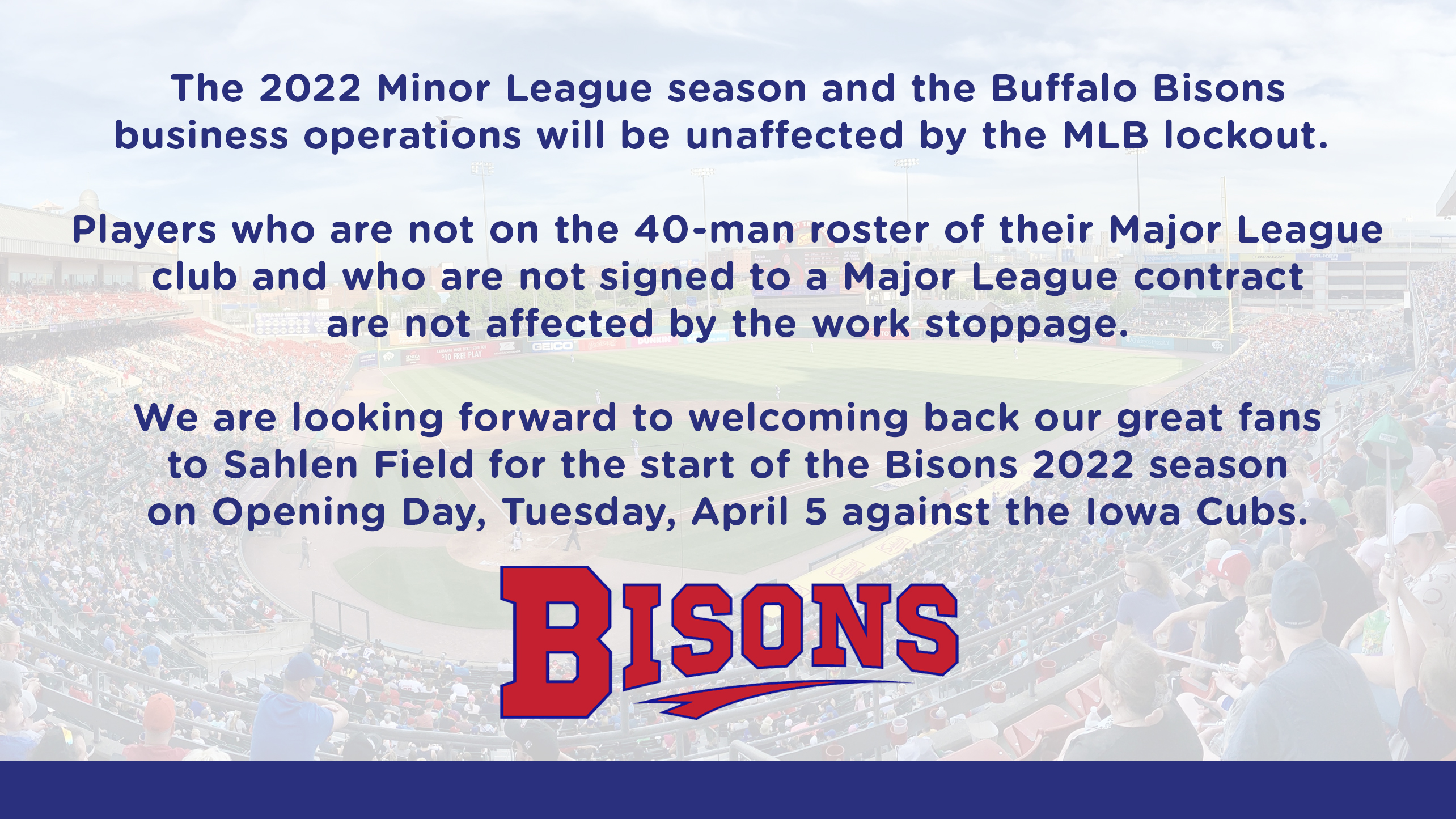 Buffalo Bisons 2022 Schedule Buffalo Bisons🦬 (@Buffalobisons) / Twitter