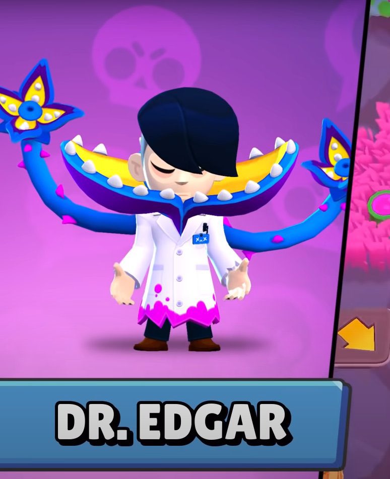 Doctor Edgar heroe skins in Brawl Stars