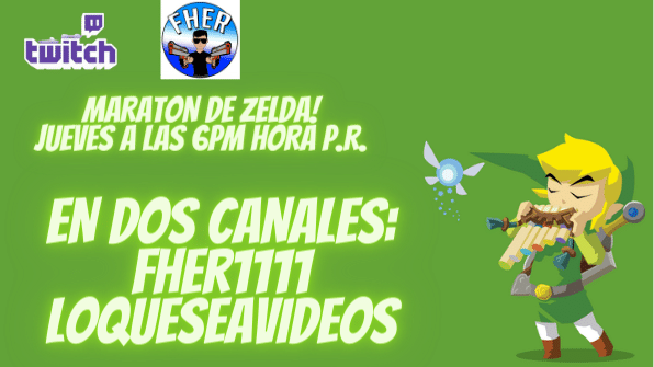 EVILFHER's tweet photo. Este jueves jugaremos dos juegos de Zelda en nuestros respectivos canales!No se lo pierdan! Los esperamos!
#zelda #zeldagames #contentcreator #twitchlatam #twitchstreamer https://t.co/xTdC6EKDey
