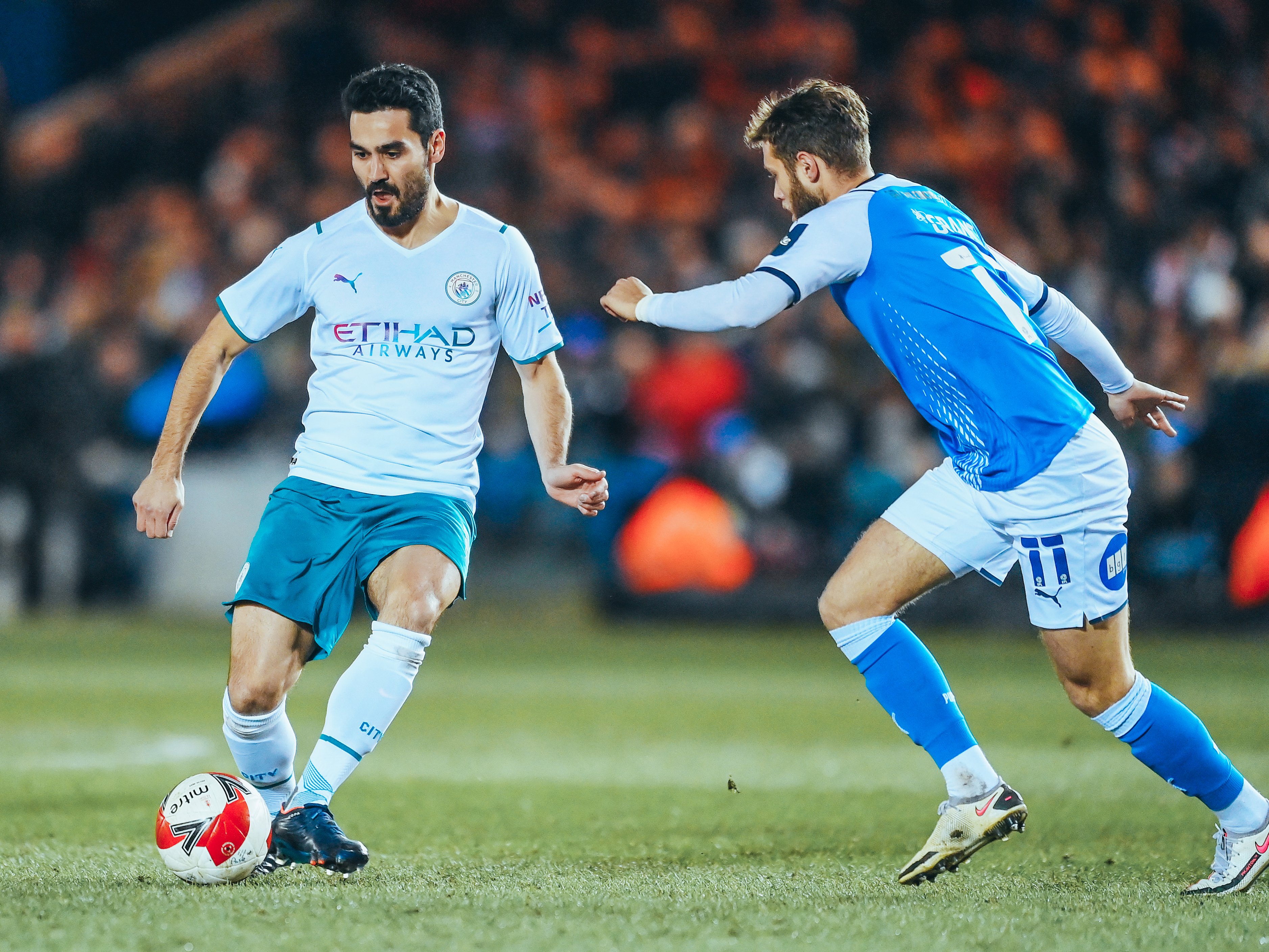 Manchester City 2-0 Peterborough: Manchester City enter the FA Cup quarterfinals with a hard fought win over Peterborough