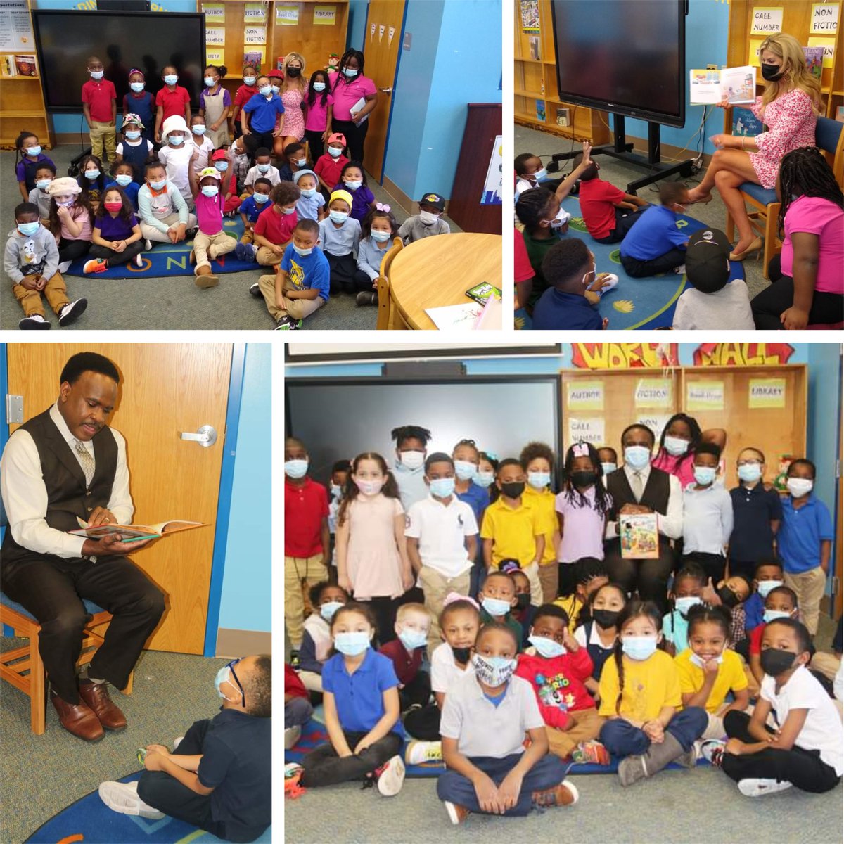 elementaryida's tweet photo. We want to send a big thank you to @NC5_LelanStatom and @NikkiDeeRay for coming to read to our Kindergarten classes in celebration of #ReadMeWeek!!!! It was wonderful to meet you both!! @MNPSLibraries https://t.co/c1iTcR1nBd
