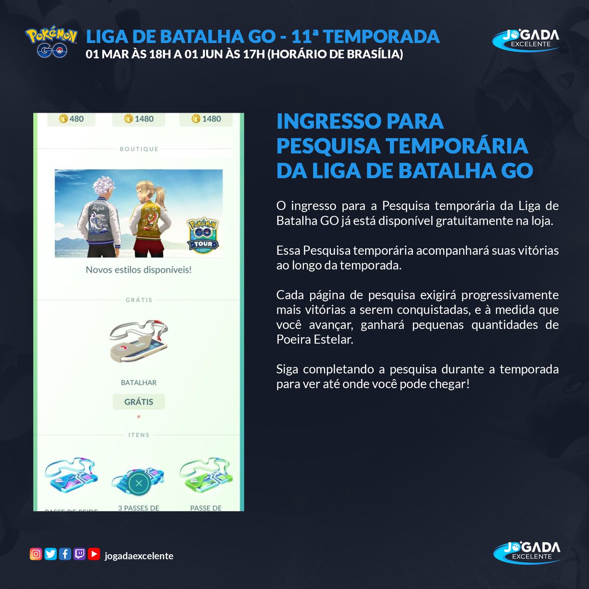 Liga de Batalha GO: Atualização da Temporada da Luz – Pokémon GO