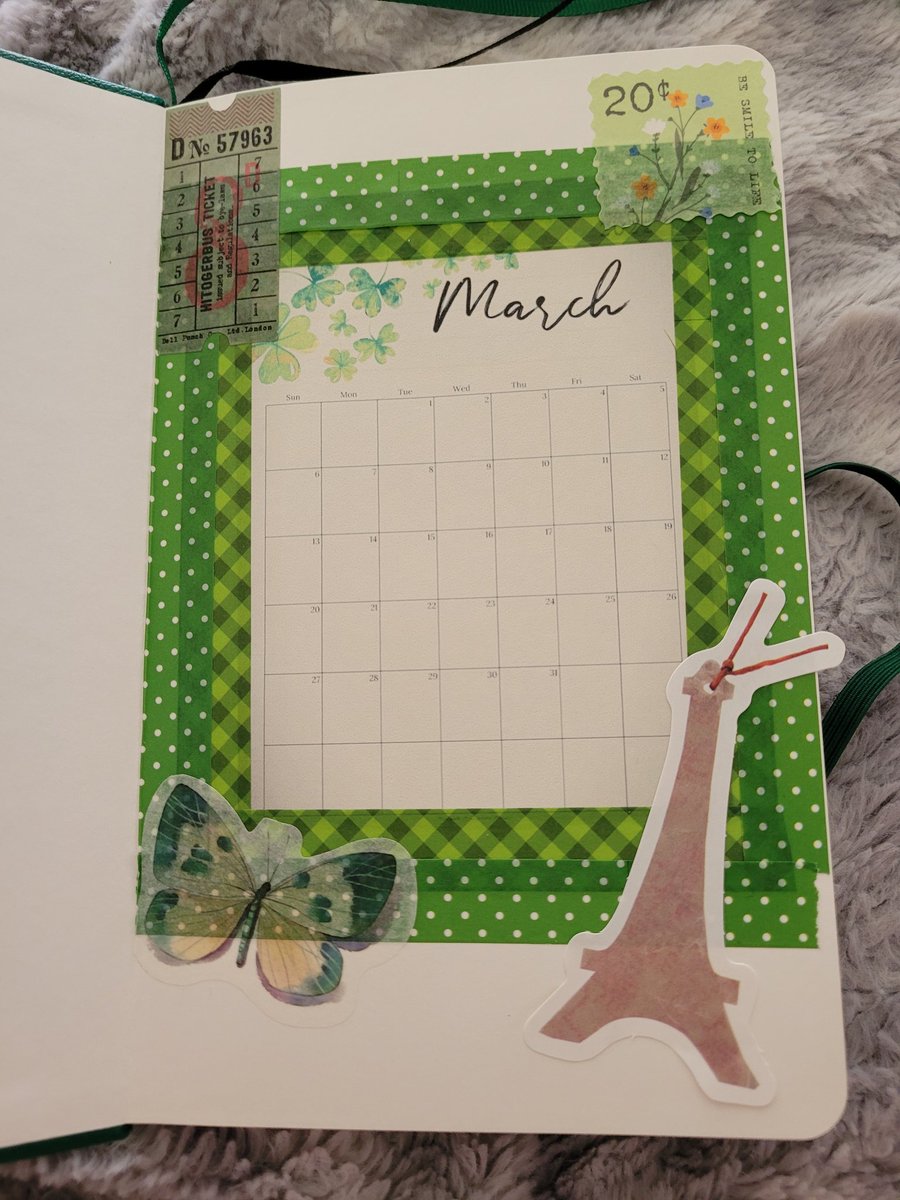 Sapphir3BoltzUp's tweet image. Working on my March Journaling. Green will be the main theme color and what ever else comes to mind. #JournalLife!
🦋💚📖🖋️💋