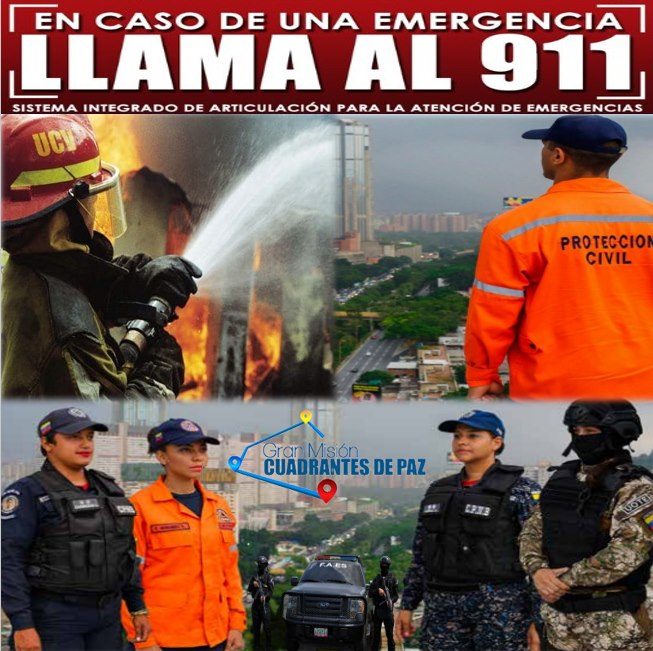 Telecomunicaciones Ven 9-1-1 Aragua (@telecom911) on Twitter photo 