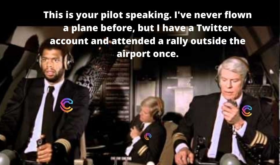 ufc_hater's tweet photo. Surely, you can't be seriously thinking about voting for @ufcuft! @MOREcaucusUFT @UFTSolidarity @educatorsofnyc @NewActionUFT #Airplane https://t.co/5E3Xq2dnRt