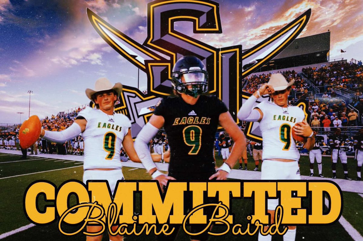 I’m so blessed and excited to announce my commitment to further my athletic and academic career at Southwestern University. I’d like to thank God, my family, friends, and coaches for making me the athlete and man I am today. Can’t wait to join the Family. B.U.C.S