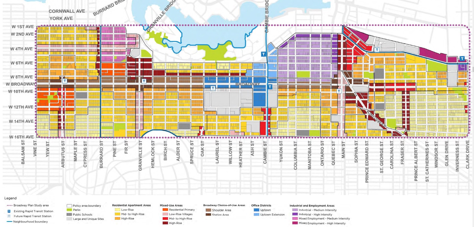 Vancouver Market The City Of Vancouver Has Released The Draft Land Use Map For Broadway Plan T Co mwyxbkbr Twitter