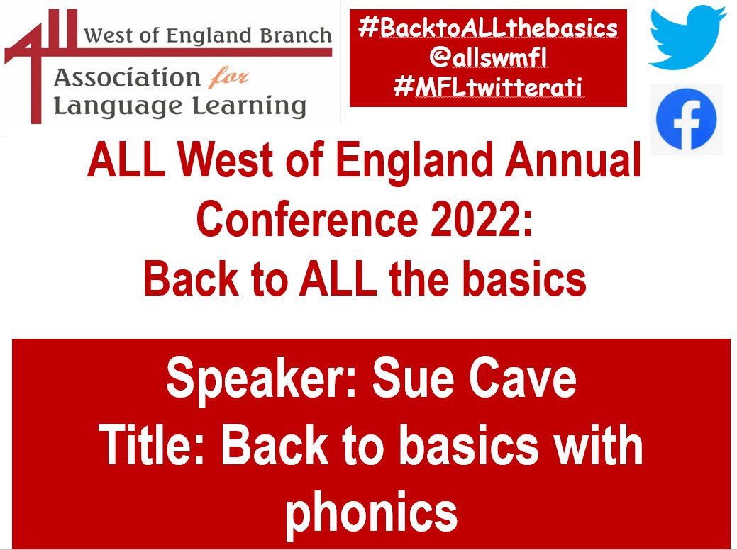 Next up...<a href="/SueCave4/">Physical French Phonics</a> will be delivering on teaching phonics explicitly in the languages classroom - suitable for every language classroom! <a href="/MadameWhite2017/">@MadameWhite2017</a> <a href="/CristaHazell/">Crista</a> <a href="/tomweidner1/">Thomas Weidner</a> <a href="/n_maguire1/">Nicola Maguire</a> <a href="/katielockett/">Katie Lockett - @katielockett.bsky.social</a> #mfltwitterati
