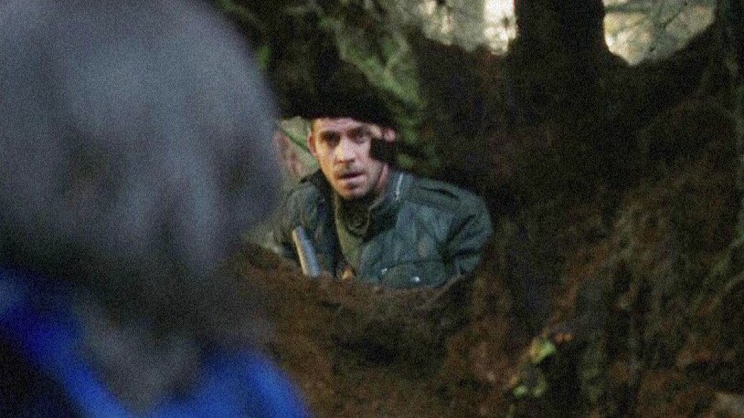 he’s playing peekaboo