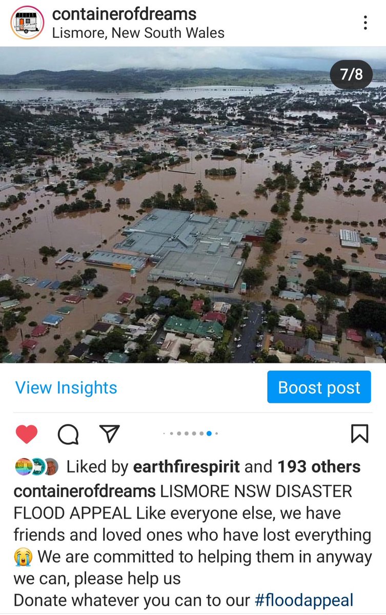 Containerdreams's tweet image. Flood Appeal Lismore and Northern NSW  Please give whatever you can, there are going to be 1000’s of people needing help who have lost everything 😢 100% will go directly to flood victims 
#floodappeal #LismoreFloods #NorthernRivers #Lismore 

chuffed.org/project/help-f…