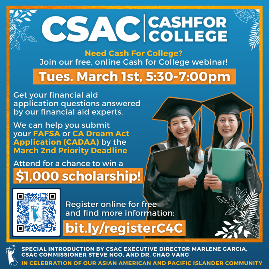 ShastacoeP's tweet photo. Students and parents, need cash for college?!  Join this FREE webinar TODAY at 5:30 https://t.co/WAvFrTrk2N https://t.co/Izf5KI3deR