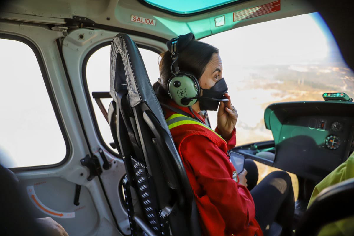 Estuvimos en el Aeródromo de Rodelillo junto a los equipos de <a href="/conaf_minagri/">CONAF - Corporación Nacional Forestal</a> monitoreando el estado del lamentable incendio forestal en el sector Loma Negra en Valparaíso y coordinando tareas de su combate. Hasta ahora tenemos 350 hectáreas afectadas y se mantiene la alerta roja.