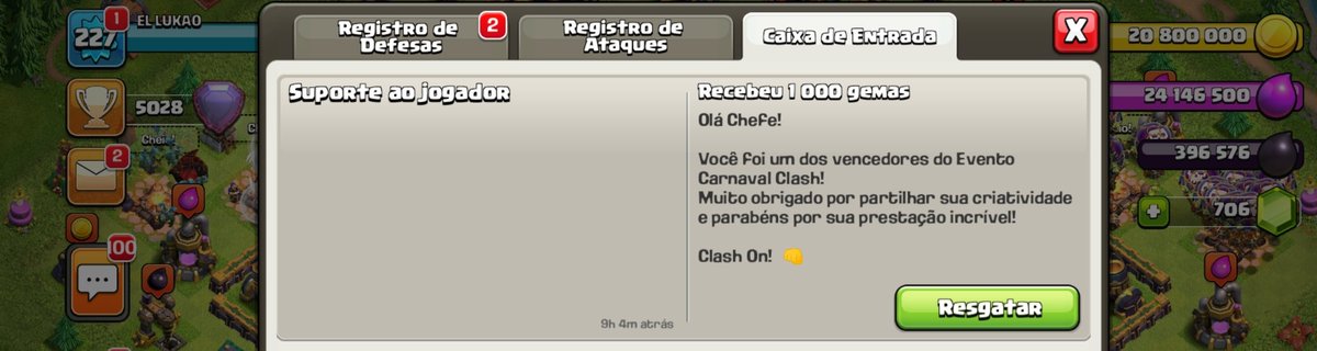 Lukaococ's tweet image. Supercell fez a boa