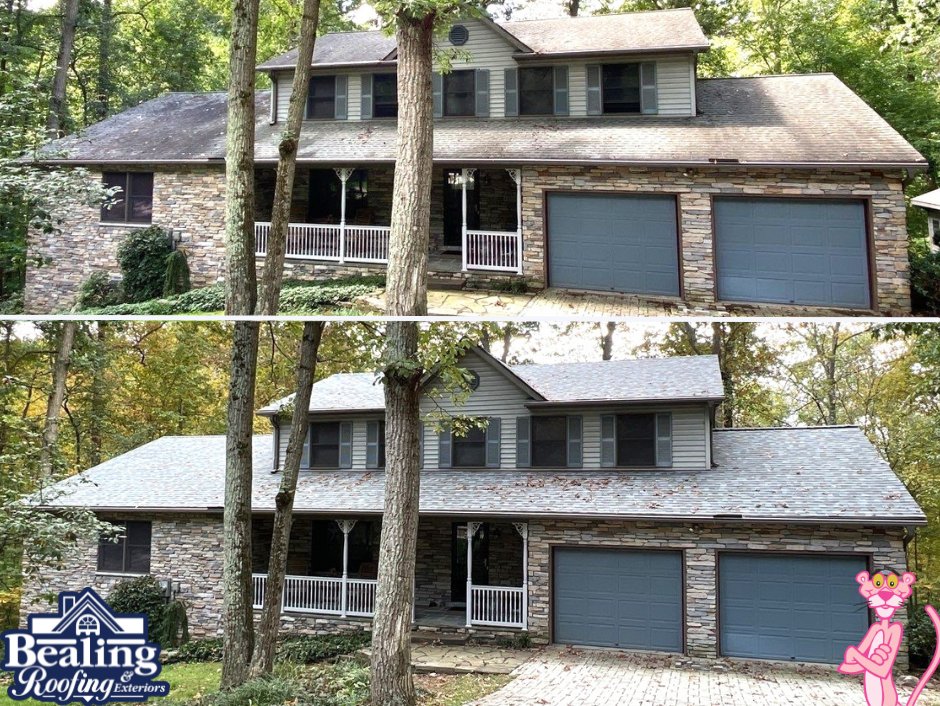 BealingRoofing's tweet photo. 𝙏𝙍𝘼𝙉𝙎𝙁𝙊𝙍𝙈𝘼𝙏𝙄𝙊𝙉 𝙏𝙐𝙀𝙎𝘿𝘼𝙔!
This beautiful home in Hanover chose @OwensCorning Quarry Gray Duration Shingles with Royal Brown drip edge. Request more info online: https://t.co/HR4yCSz6CS or ☎️ Call/text 717-634-3355#roofing #roofingcompany #bealingroofing https://t.co/IlII732Me3