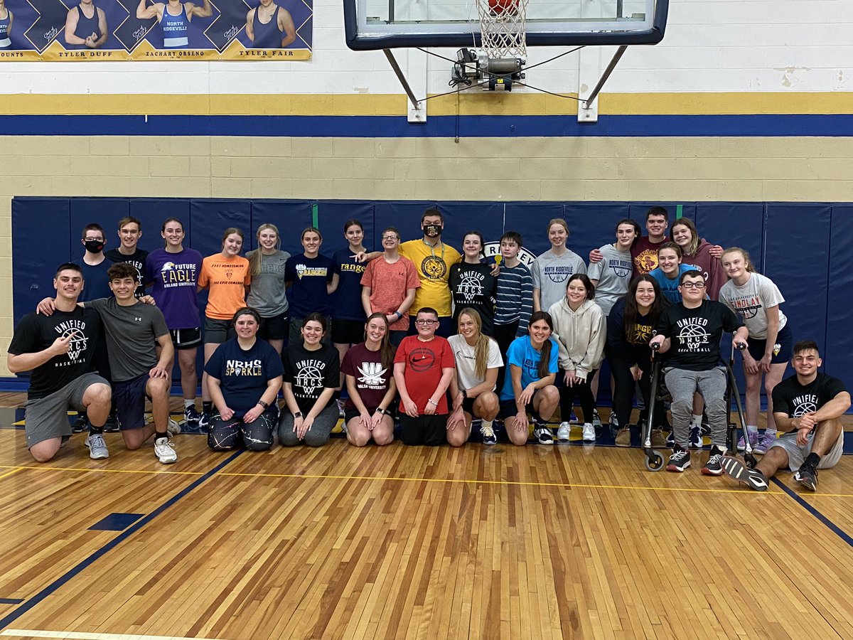 Such a fun time with the unified basketball team! ❤️❤️❤️🏀🏀 <a href="/NR_Rangers/">North Ridgeville Athletics</a> <a href="/NRCSRangers/">North Ridgeville City Schools</a>