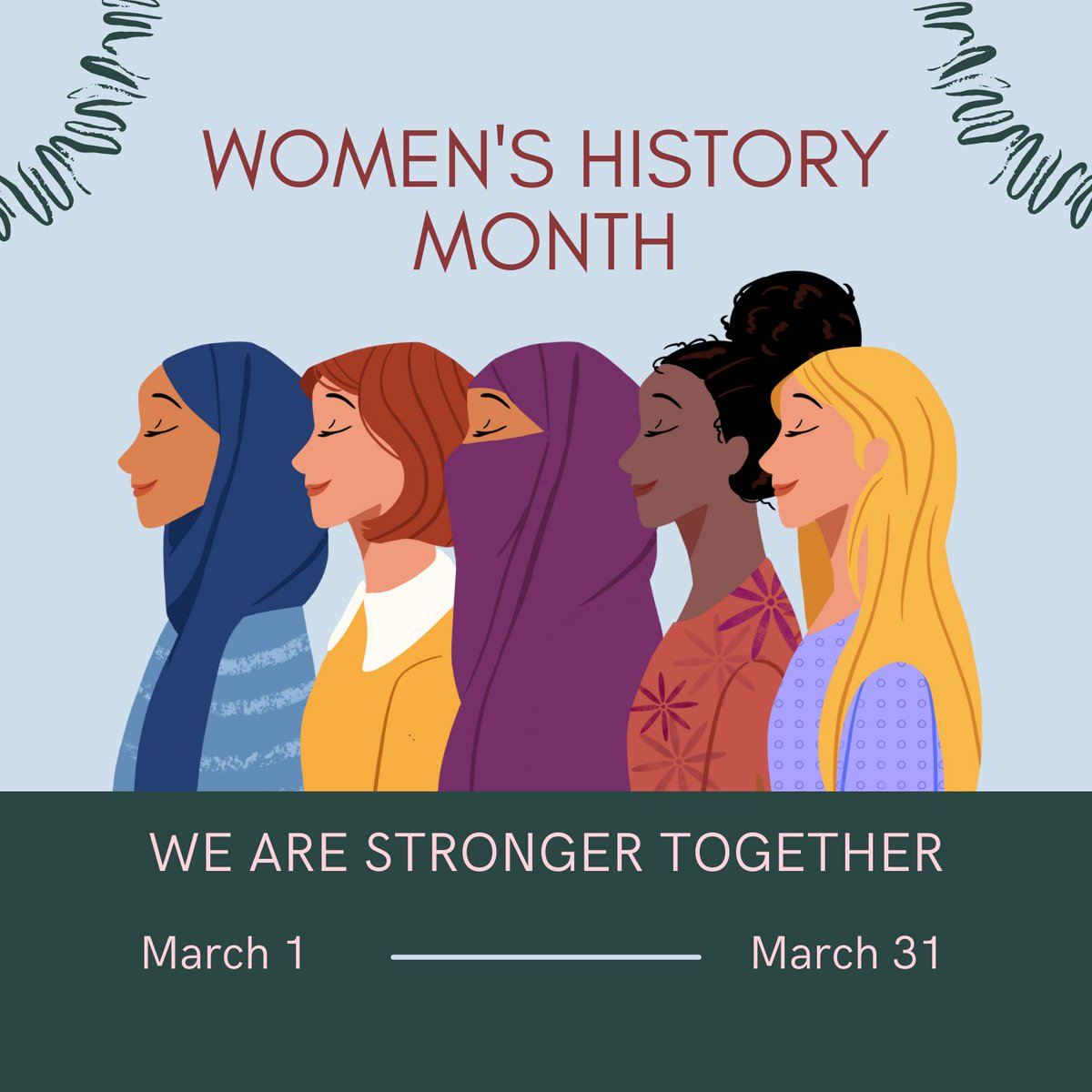 It's Women's History Month! This gives everyone a chance to set aside time to honor the generations of innovative women who have helped form our country, influenced our progress, and improved our character as a people! Join us in the celebration!

#womenshistorymonth #whm2022
