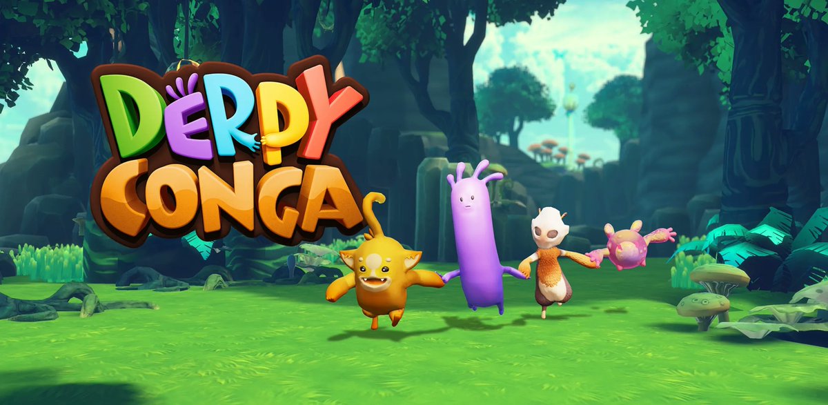 Ladies_Gamers's tweet photo. Derpy Conga is an adorable looking game where you hold hands with fellow aliens and solve puzzles. But the controls may not be for everyone.
@giant_door #DerpyConga #review #indiegame #NintendoSwitch
https://t.co/uY4U2KpgKV https://t.co/rU0wvZNKJX
