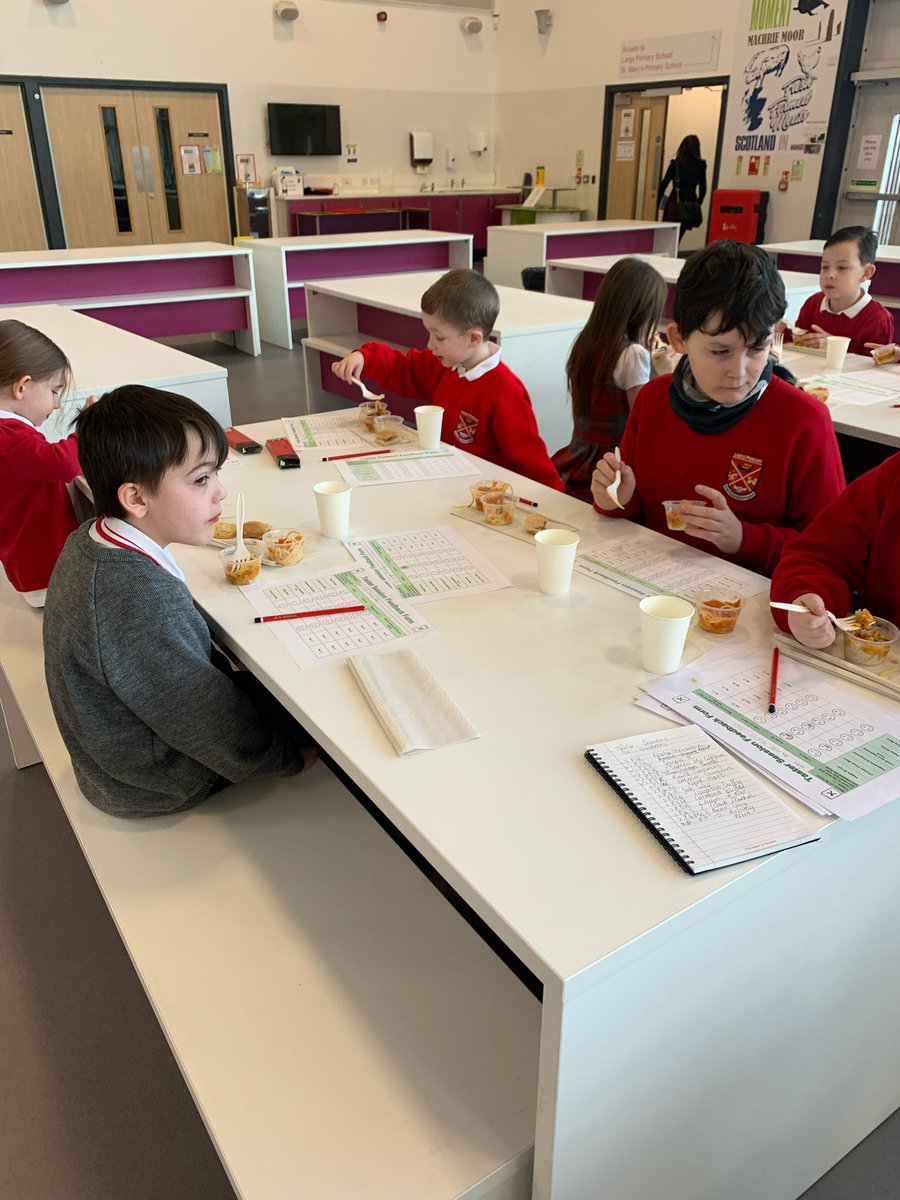largsps's tweet photo. Consultation in Action! Representatives from across the school participated in a school lunch taster session. Children’s views will be taken into account when planning future menus. https://t.co/RkQNNArPEl