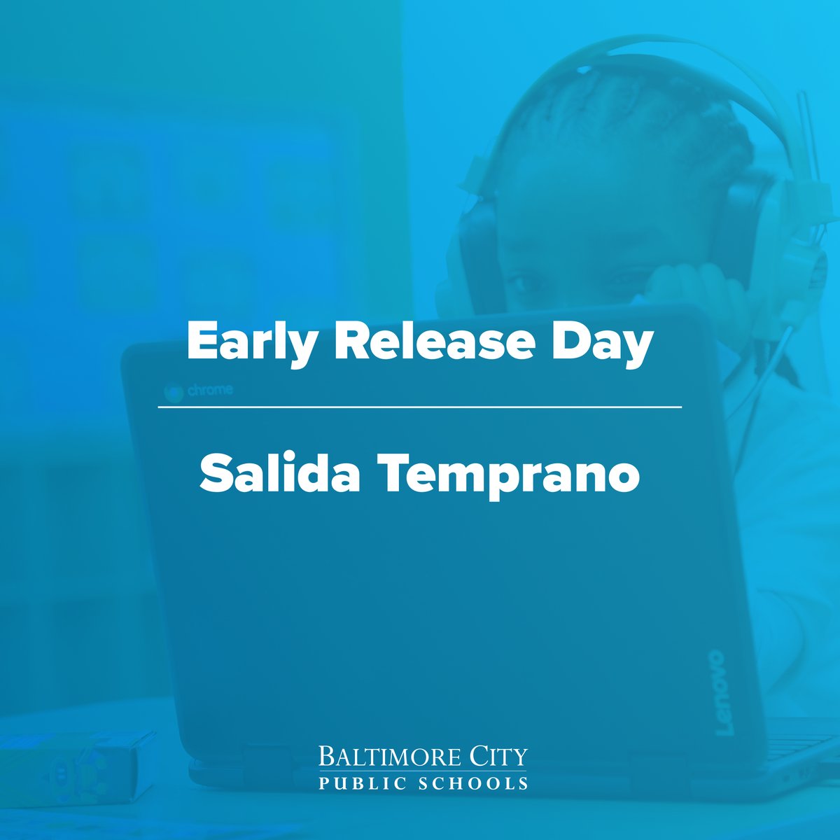 BaltCitySchools's tweet image. Reminder: Tomorrow, March 2, is an early release day for most schools. 

baltimorecityschools.org/calendar