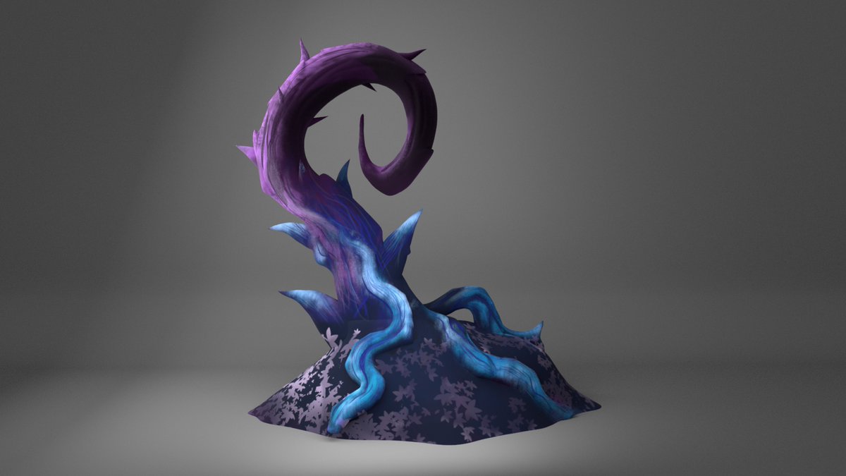 CarleeAsada's tweet photo. Shout out to @Felantian for allowing me to turn one of her 2D flora concepts into a 3D version!

(Last frame is her 2D concept art)

I'm really happy with the way it turned out! ✨
@pixologic 
@Substance3D  
@AdskMaya 
@arnoldrenderer https://t.co/QStWCxFivh